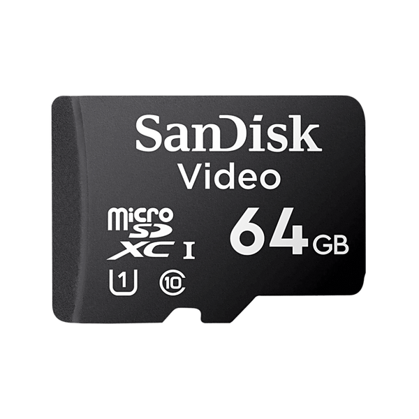 Sandisk SDSDQAS4064GBP Micro SD Optimizada Para Videovigilancia / 64GB / ULTRA SDXC UHS-I/ CLASS 10 MSD / Sandisk
