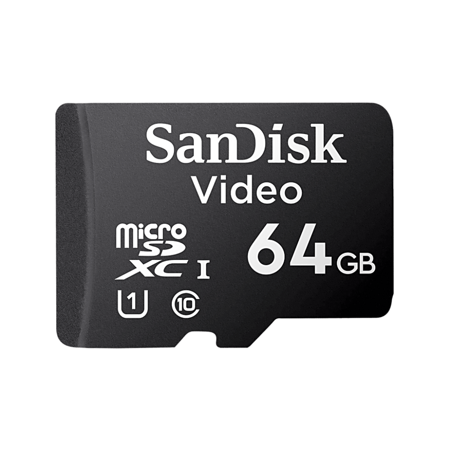 Sandisk SDSDQAS4064GBP Micro SD Optimizada Para Videovigilancia / 64GB / ULTRA SDXC UHS-I/ CLASS 10 MSD / Sandisk