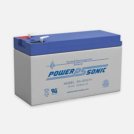 Power Sonic PS-1270-F1 PS-1270F1 12V7.0AH F1