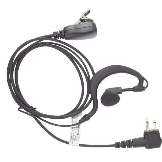 Earpiece with Microphone Adjustable for Motorola CP200D DEP450 CP200 TC-500 SP10