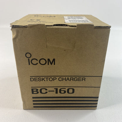 ICOM BC-160 Li-ion Charger w/ Euro style Transformer for F3011 F4011 F3261 F4161