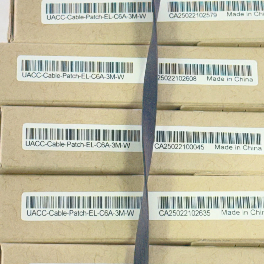 Ubiquiti UACC-Cable-Patch-EL-C6A-3M-W UniFi Etherlighting CAT6A Patch Cable 3m