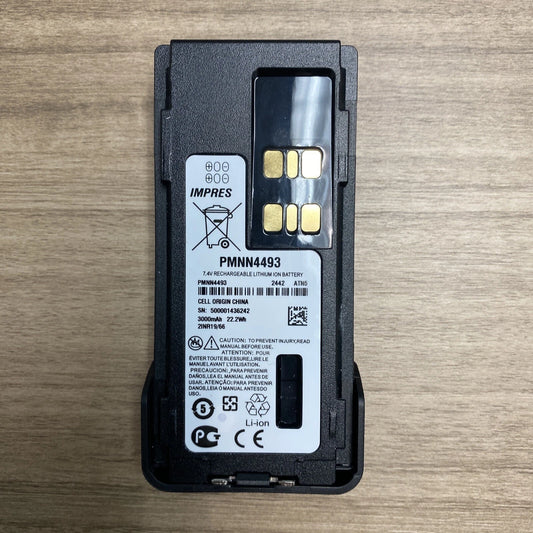 60 PACK - Replacement Motorola PMNN4493A Impress Li-ion Battery 3000mAh IP68