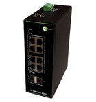 Tycon Systems TP-SW8GBT-2SFP Industrial Gigabit Switch 8 PoE+/++ 2 SFP