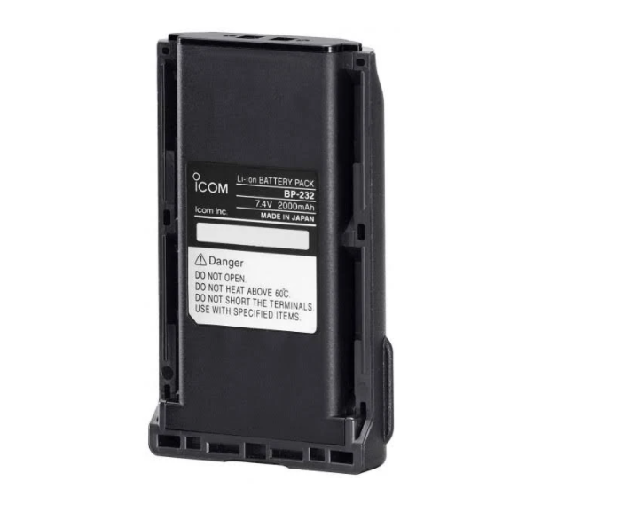 Icom BP-232H BP232H Battery OEM Li-Ion F24 F4161 F3161 F3011 F4011 F3021 F4021