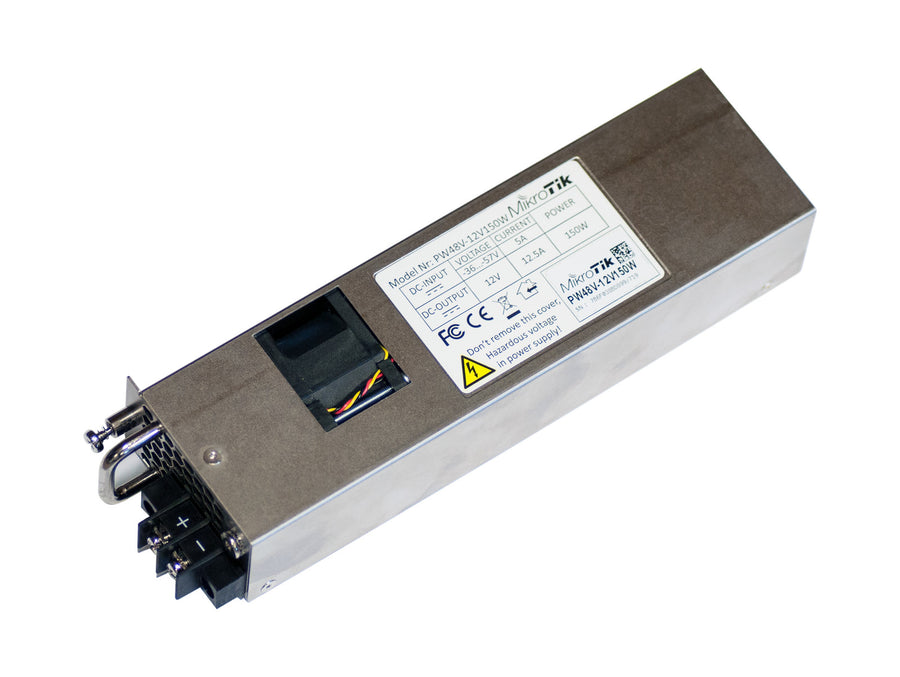 MikroTik PW48V-12V150W Hot Swap 12V 150W Power Supply for CCR1072
