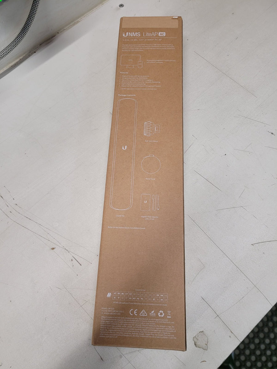 Ubiquiti LAP-120-US LiteAP AC 120 Degree 5GHz Access Point