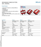 Fiplex DPS-212 2-Way Power Splitter 698-2700MHz N Female