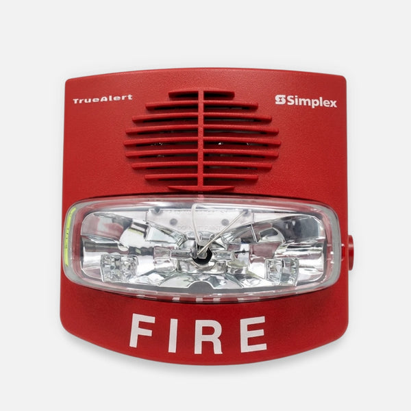 Simplex 49AV-WRF Addr Audible Visible Wall Red
