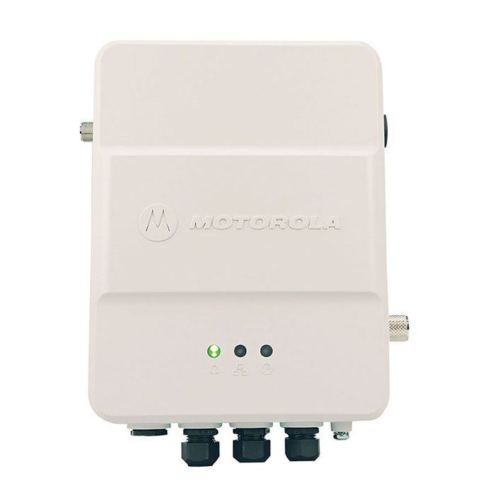 White electronic device with Motorola logo on a white background