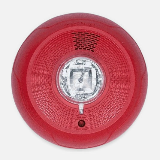 System Sensor CHSCRL Chime Strobe Red Ceiling