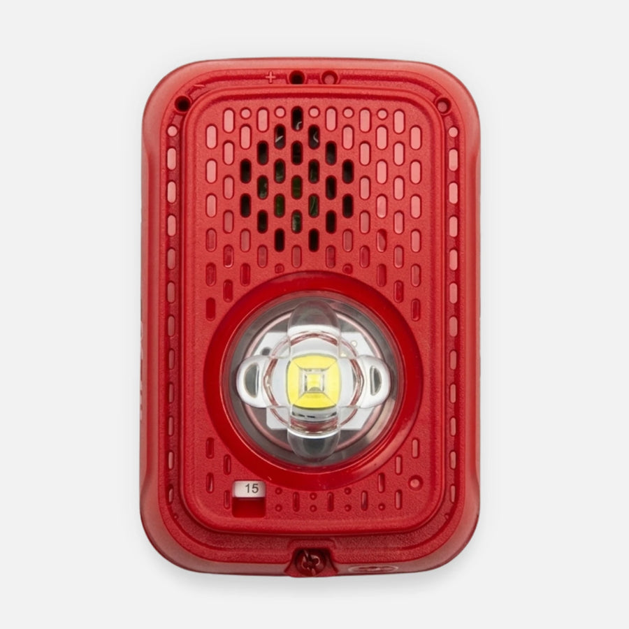 System Sensor P2GRLED LED Horn Strobe Red Wall Mount
