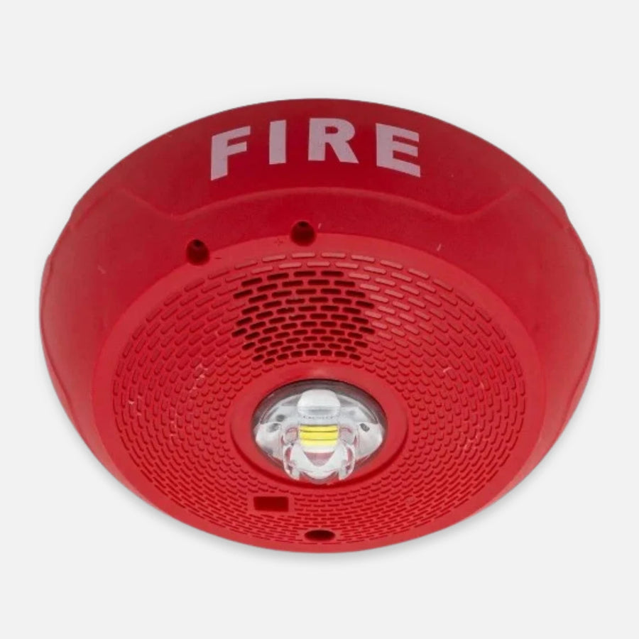 System Sensor PC2RLED-BP10 Red LED Horn Strobe Ceiling Mount