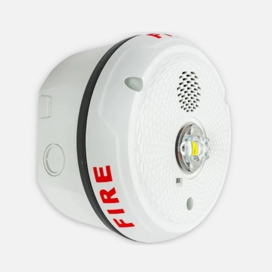 System Sensor PC2WKLED LED Horn Strobe Ceiling Fire Alarm White