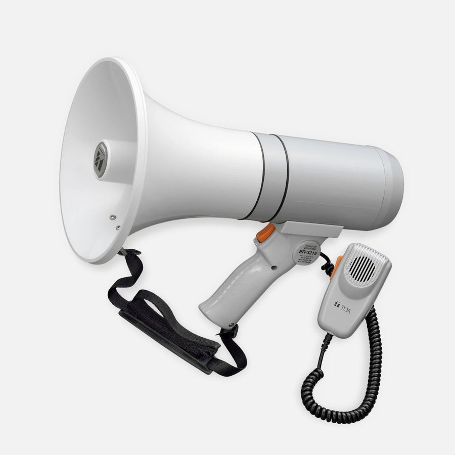 Toa ER-3215 15W Hand Megaphone, Separate Mic