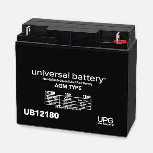 Universal Power Group 12180 Upg 12V 18A Battery Rechargable Seal