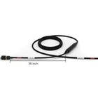 viaPhoton PWR-216-SH-HRTC-M5 Power Jumper, 2x16AWG Shielded Harting Coordination Power Cable, 5 Meter