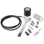 viaPhoton VP-GK-5UT Universal Grounding Kit for Cable and Assemblies, One size fits all designs, 5ft, 6AWG lead with unattached two-hole lug